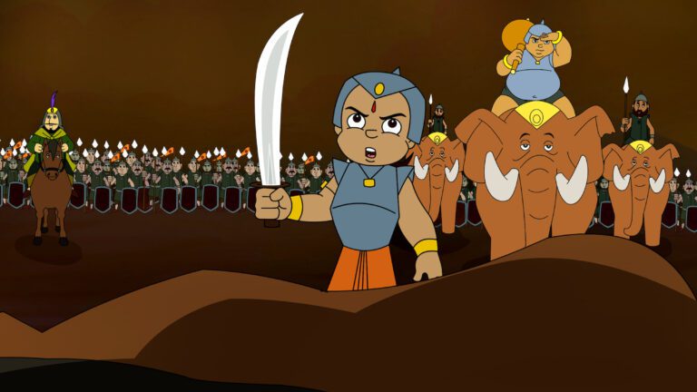 Chhota Bheem and Krishna In The Rise of Kirmada