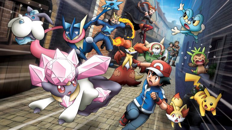 Pokemon Movie Diancie and the Cocoon of Destruction 2014
